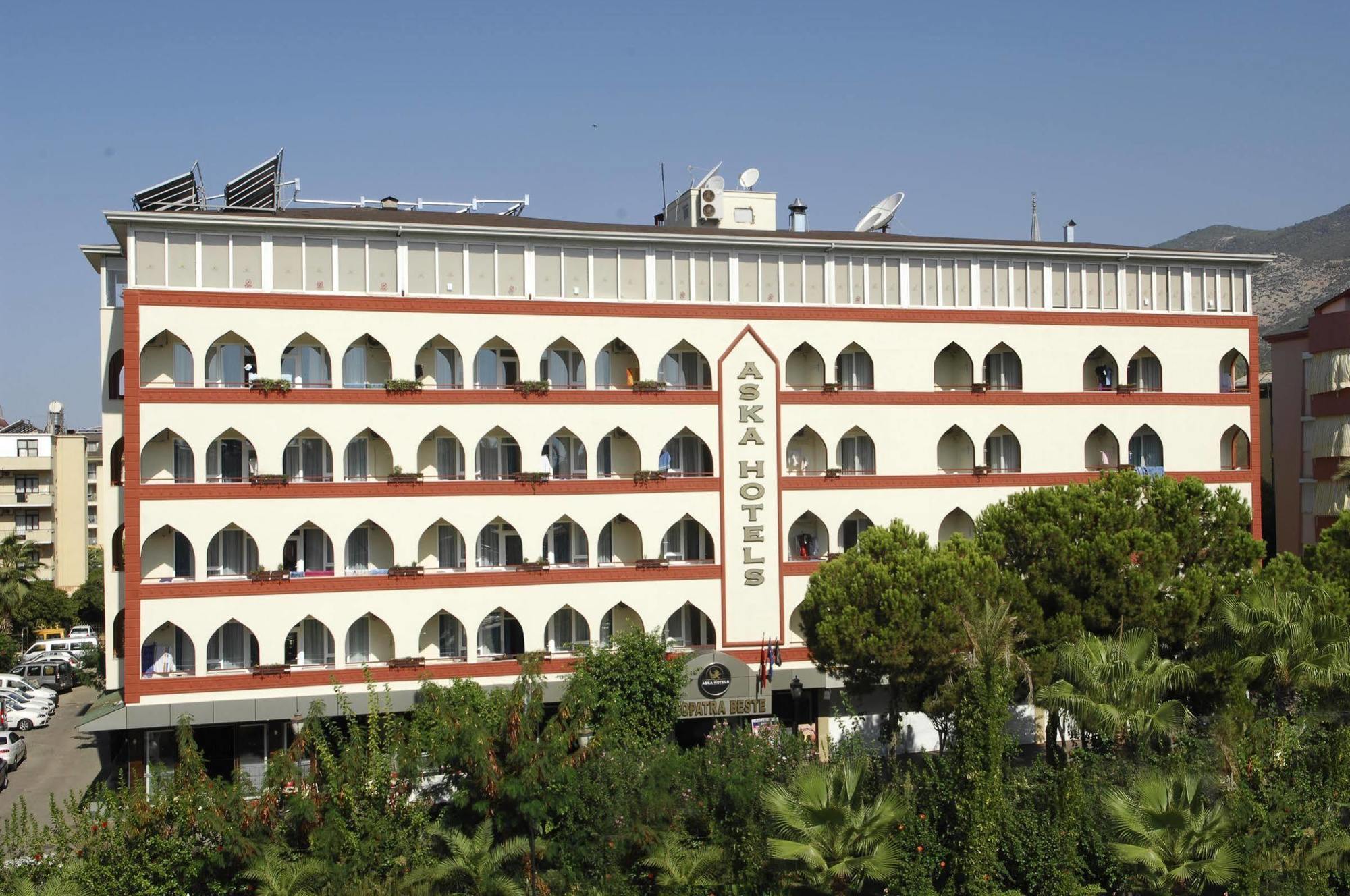 Aska Kleopatra Beste Hotel Alanya Eksteriør bilde